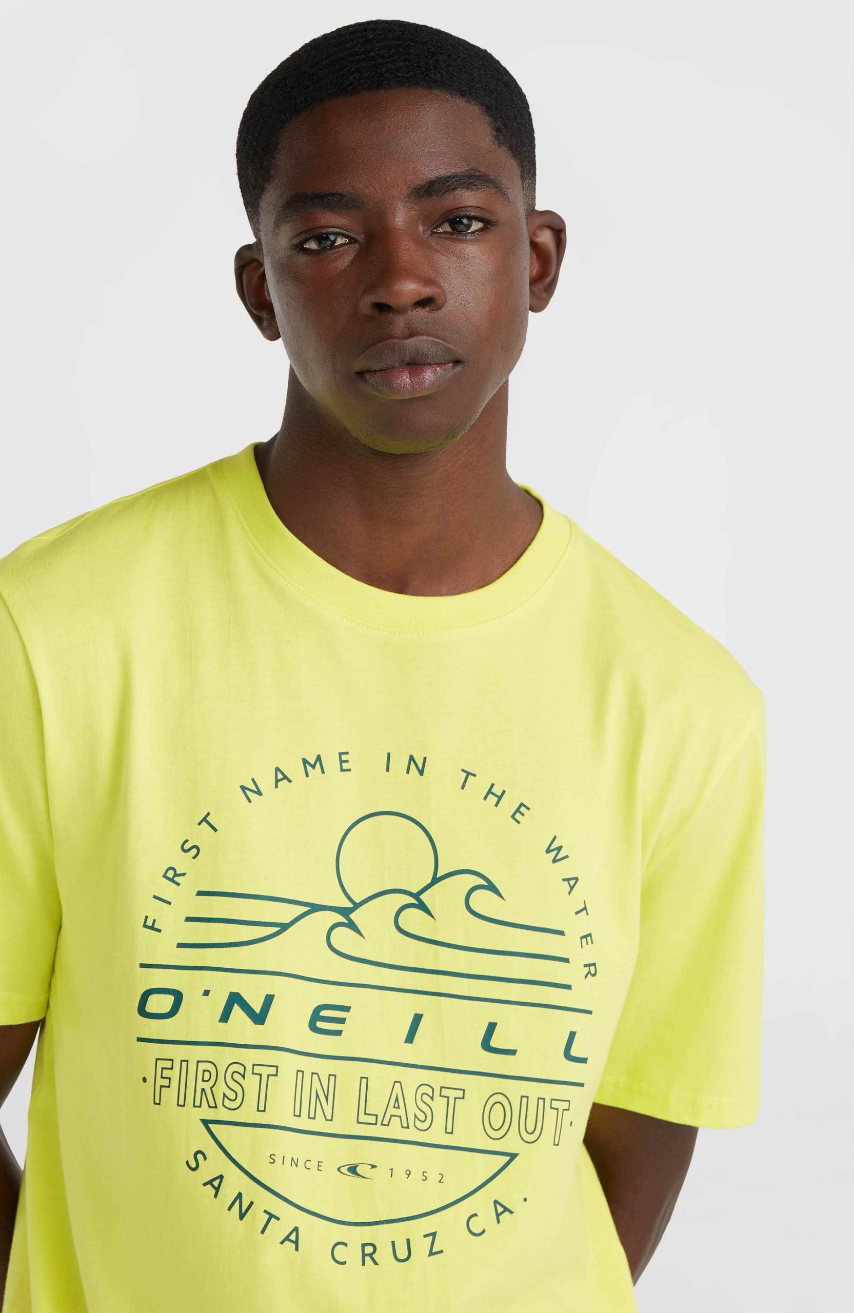 Jack O'Neill Muir T-shirt | Neon Yellow - Afbeelding 3