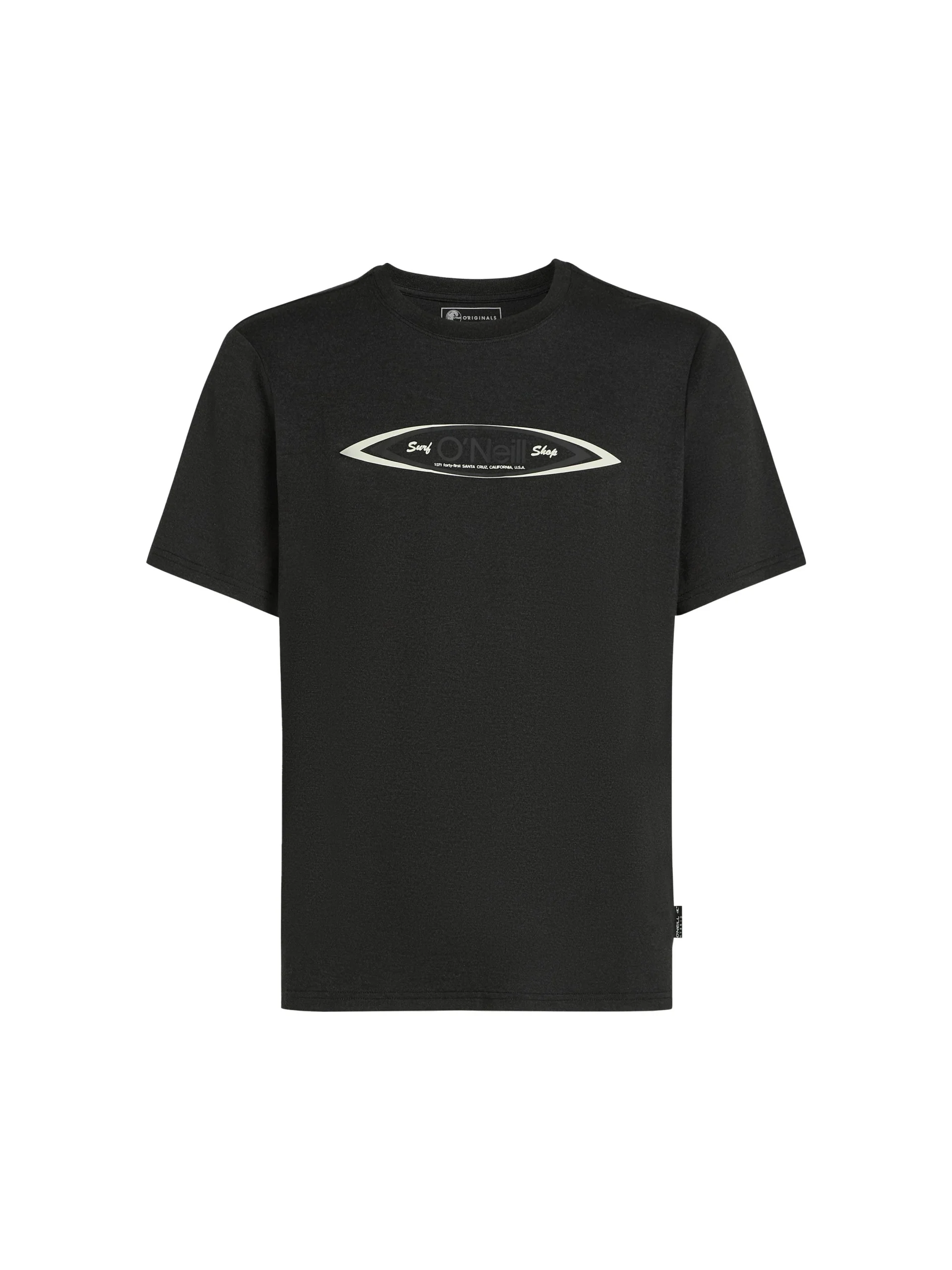 O'Riginals Hybrid Polygiene Graphic T-shirt | Black Out - Afbeelding 7
