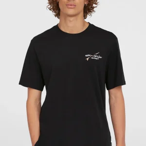 Retro Back Print T-shirt | Black Out