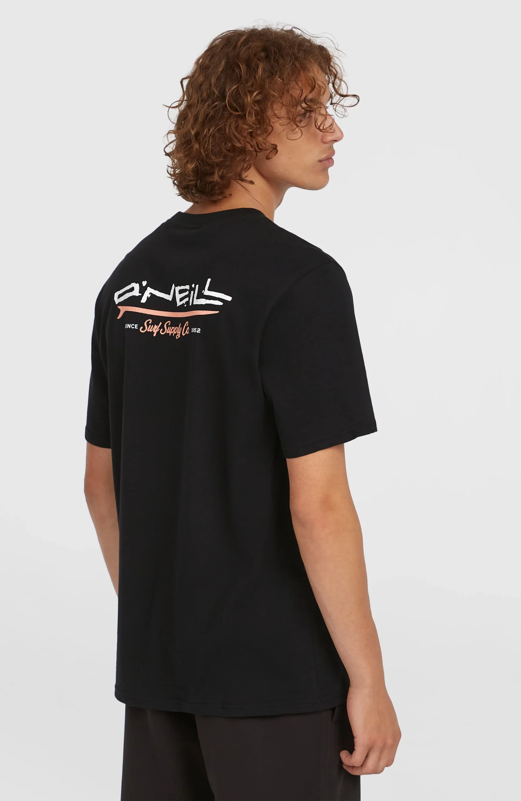 Retro Back Print T-shirt | Black Out - Afbeelding 4