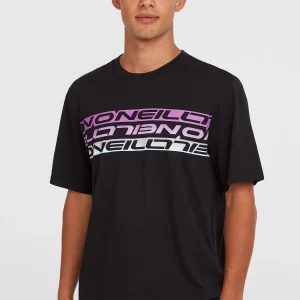 Stripe T-shirt | Black Out