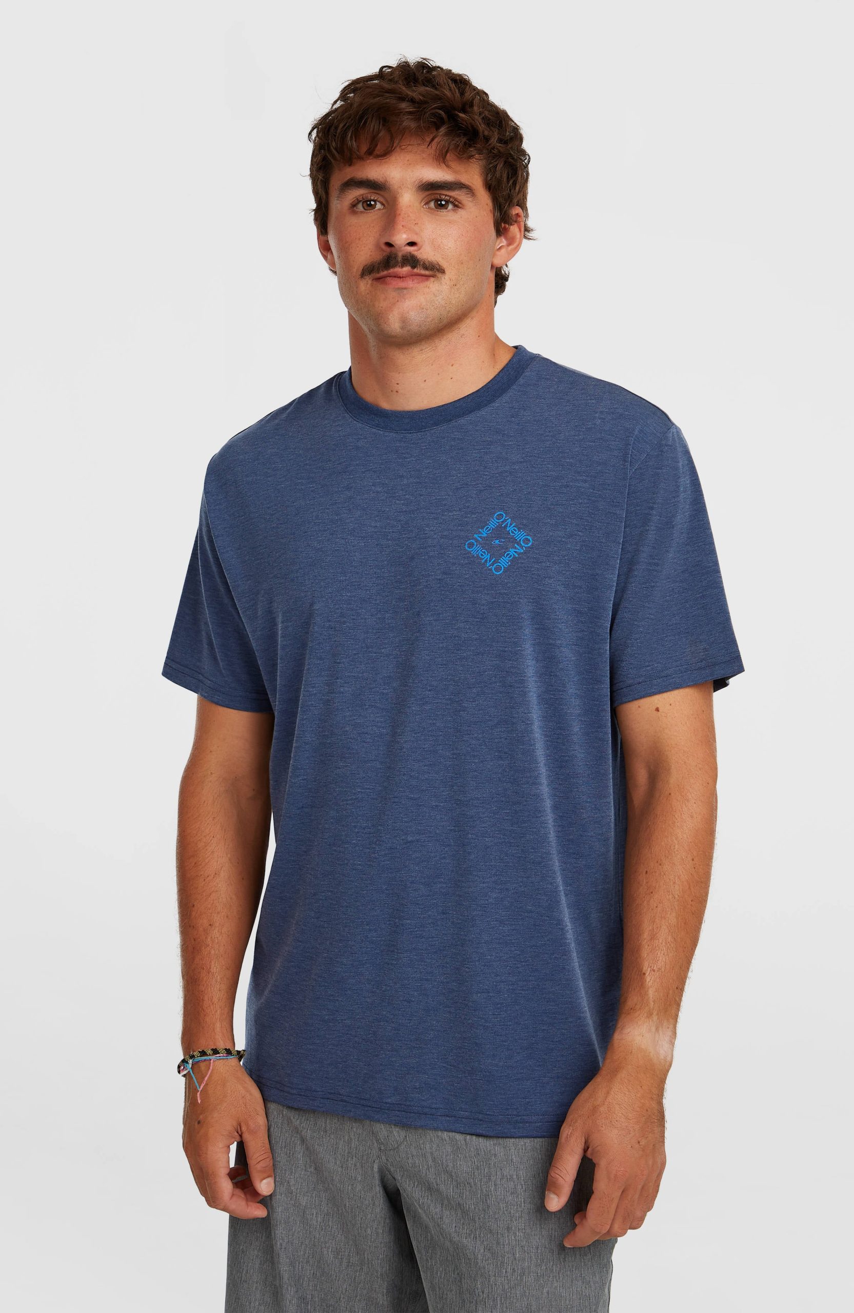 O'Neill Hybrid Polygiene Back-Print T-shirt | English Evening - Afbeelding 2