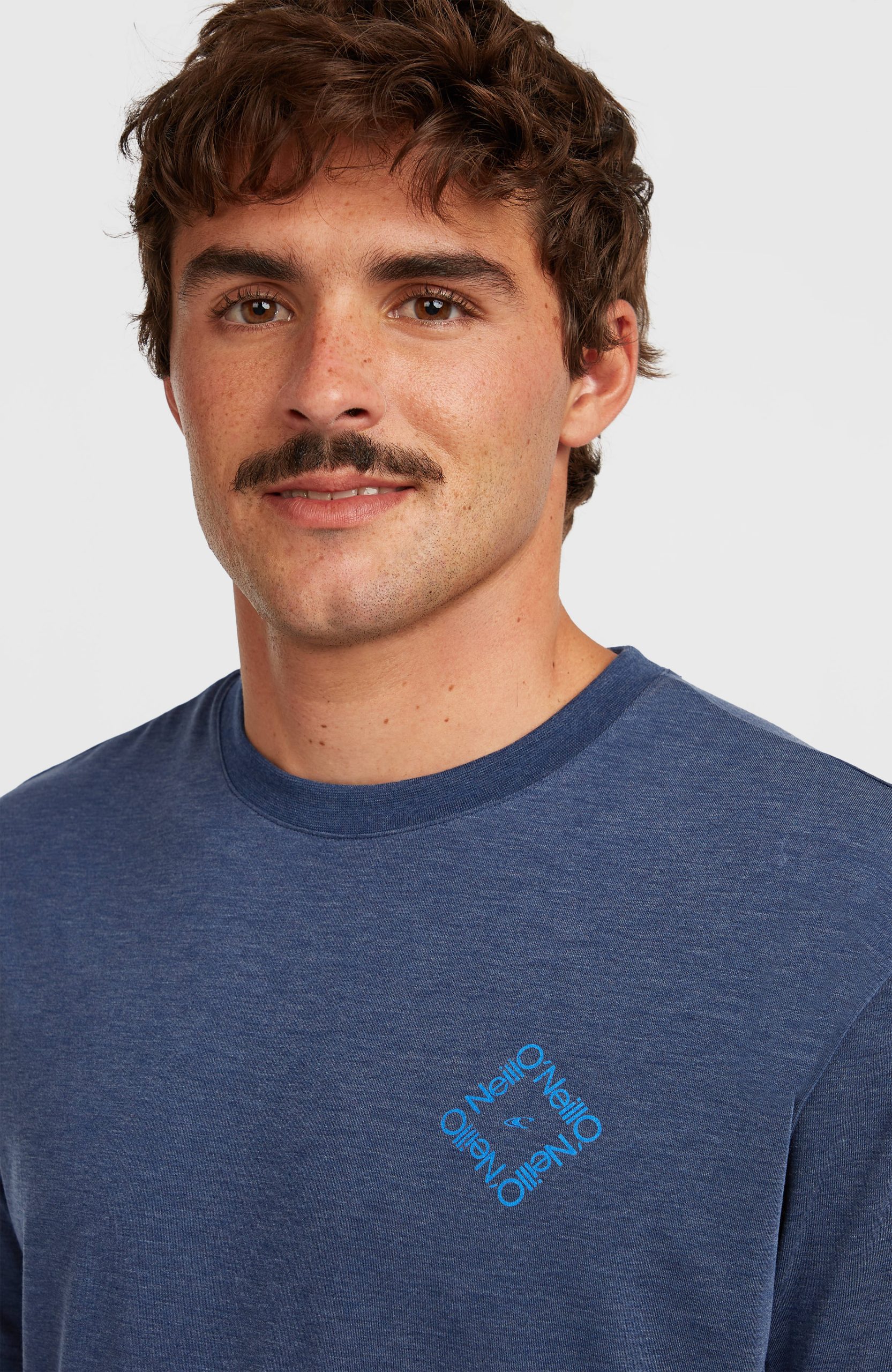 O'Neill Hybrid Polygiene Back-Print T-shirt | English Evening - Afbeelding 3