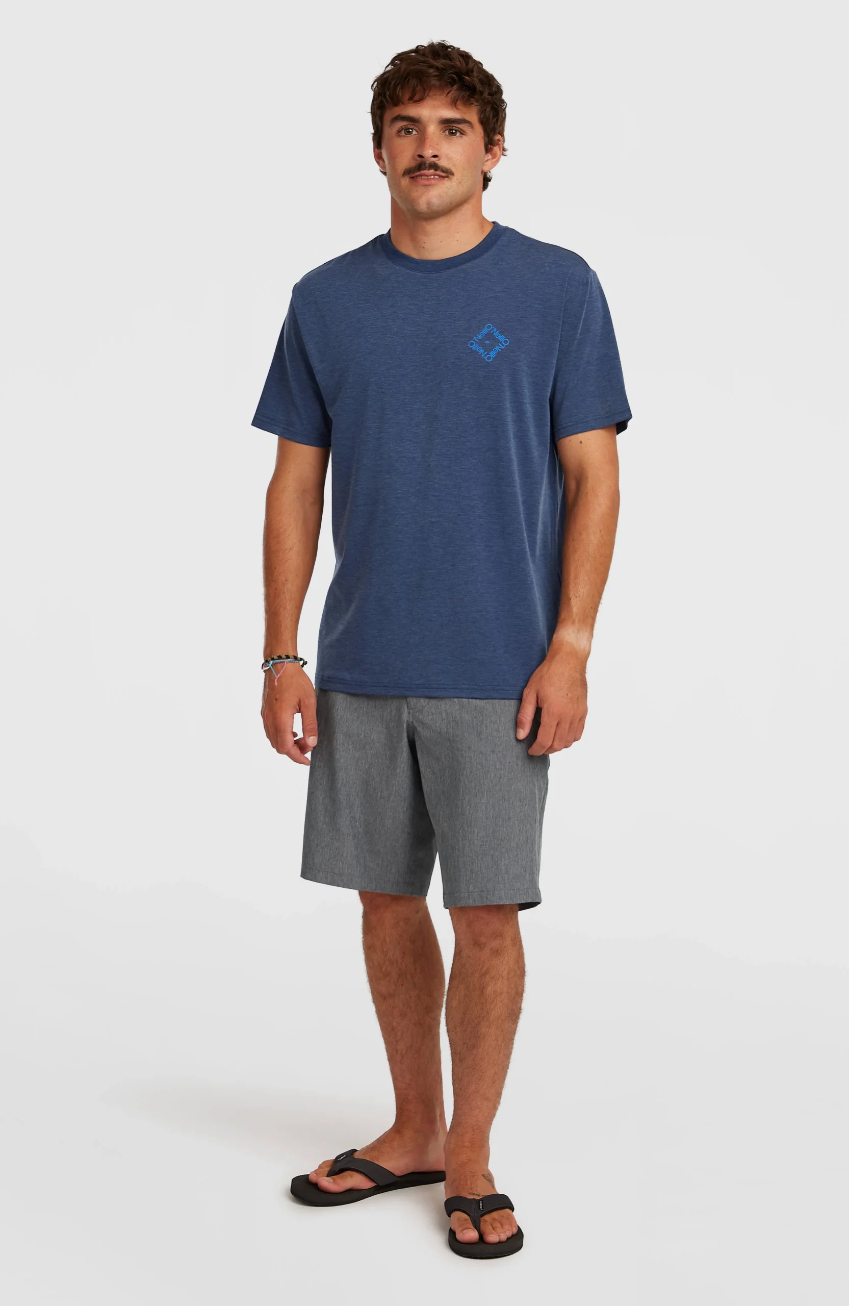 O'Neill Hybrid Polygiene Back-Print T-shirt | English Evening - Afbeelding 5