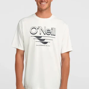 O'Neill Hybrid UPF 50+ Polygiene Graphic T-shirt | Snow White