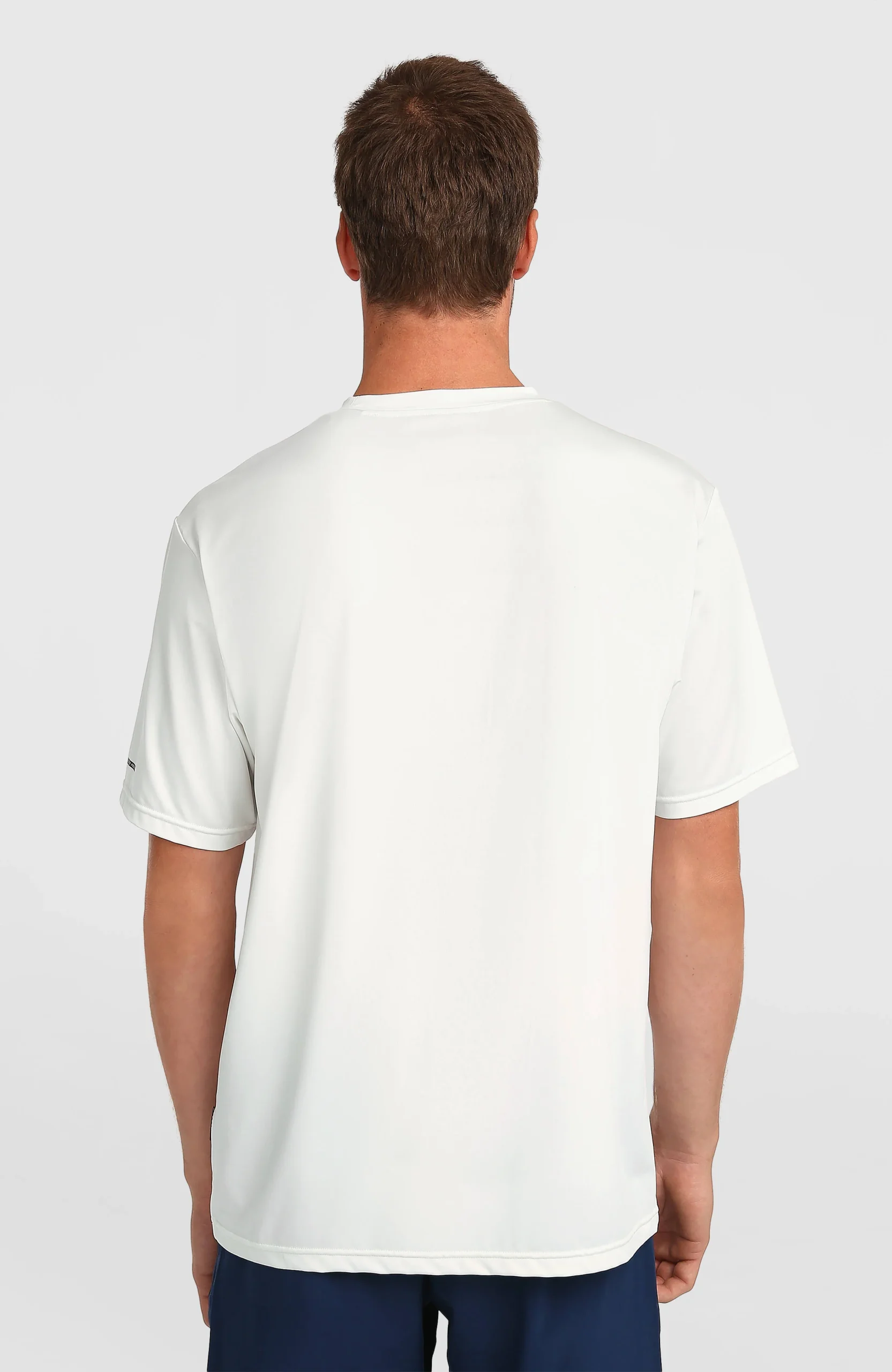 O'Neill Hybrid UPF 50+ Polygiene Graphic T-shirt | Snow White - Afbeelding 4