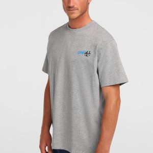 Essentials 90s Graphic T-shirt | Silver Melee