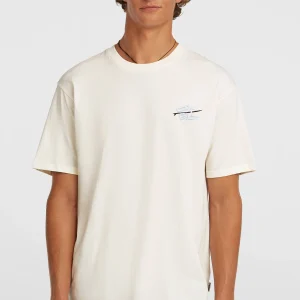 O'Neill Retro Back-Print T-shirt | Snow White