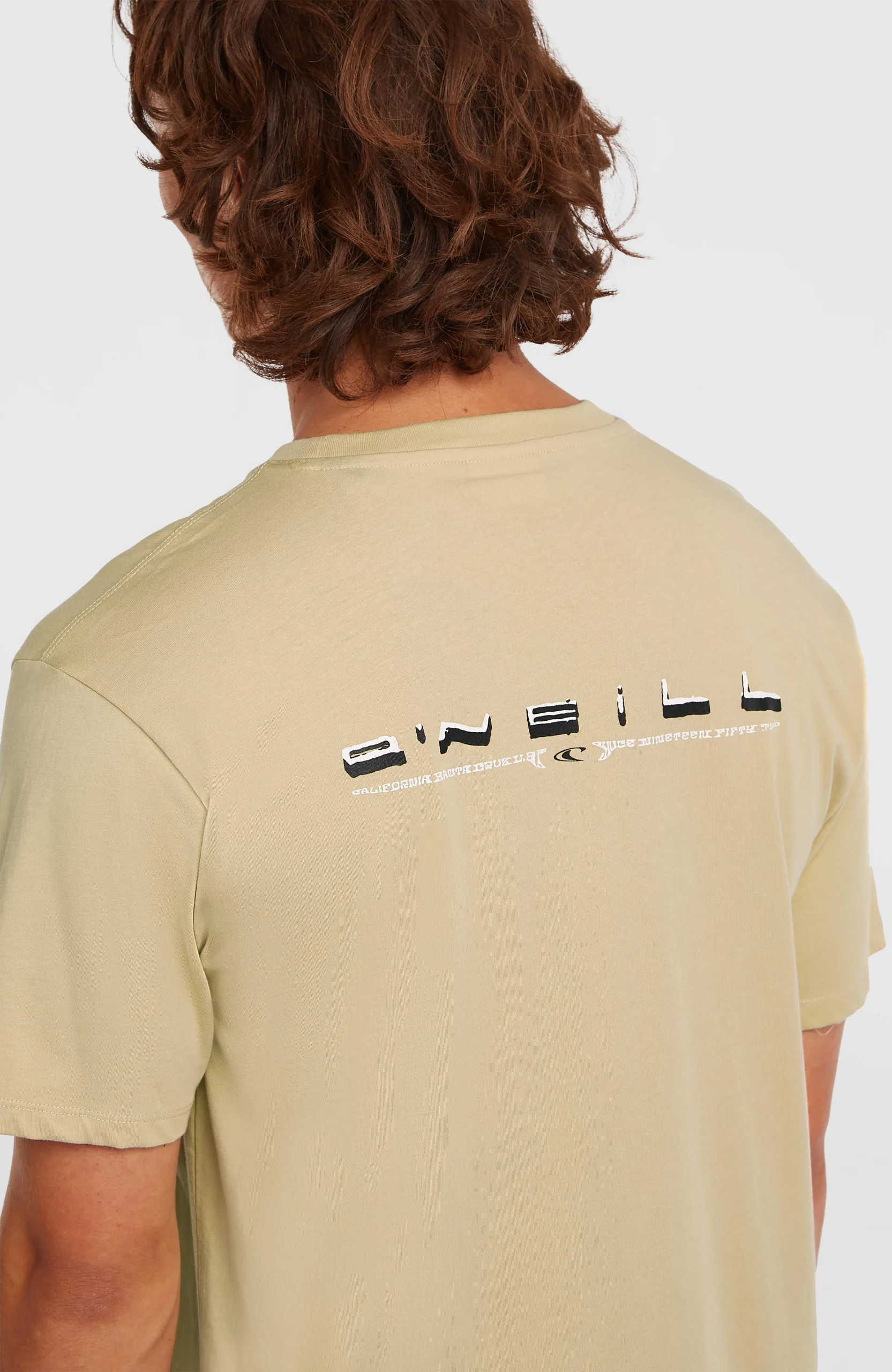 O'Neill Retro Back-Print T-shirt | Cocoa Sand - Afbeelding 4
