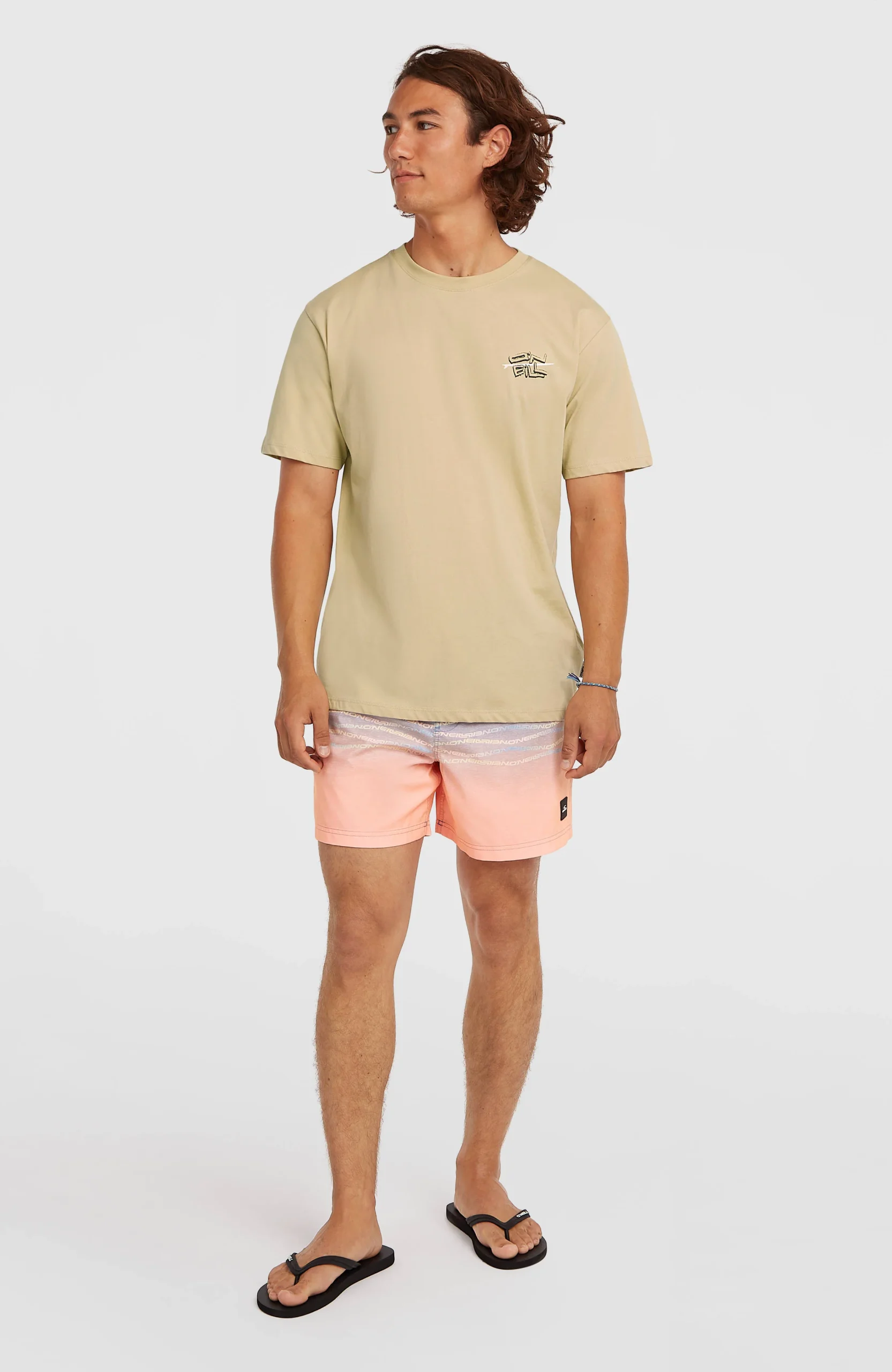 O'Neill Retro Back-Print T-shirt | Cocoa Sand - Afbeelding 5