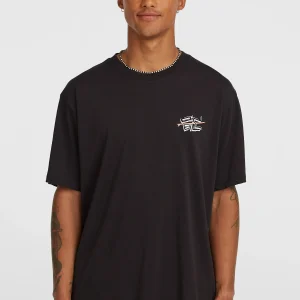 O'Neill Retro Back-Print T-shirt | Black Out