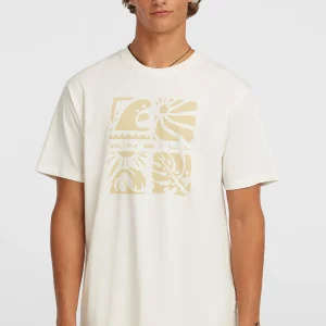 O'Neill Melange Front-Print T-shirt | Snow White