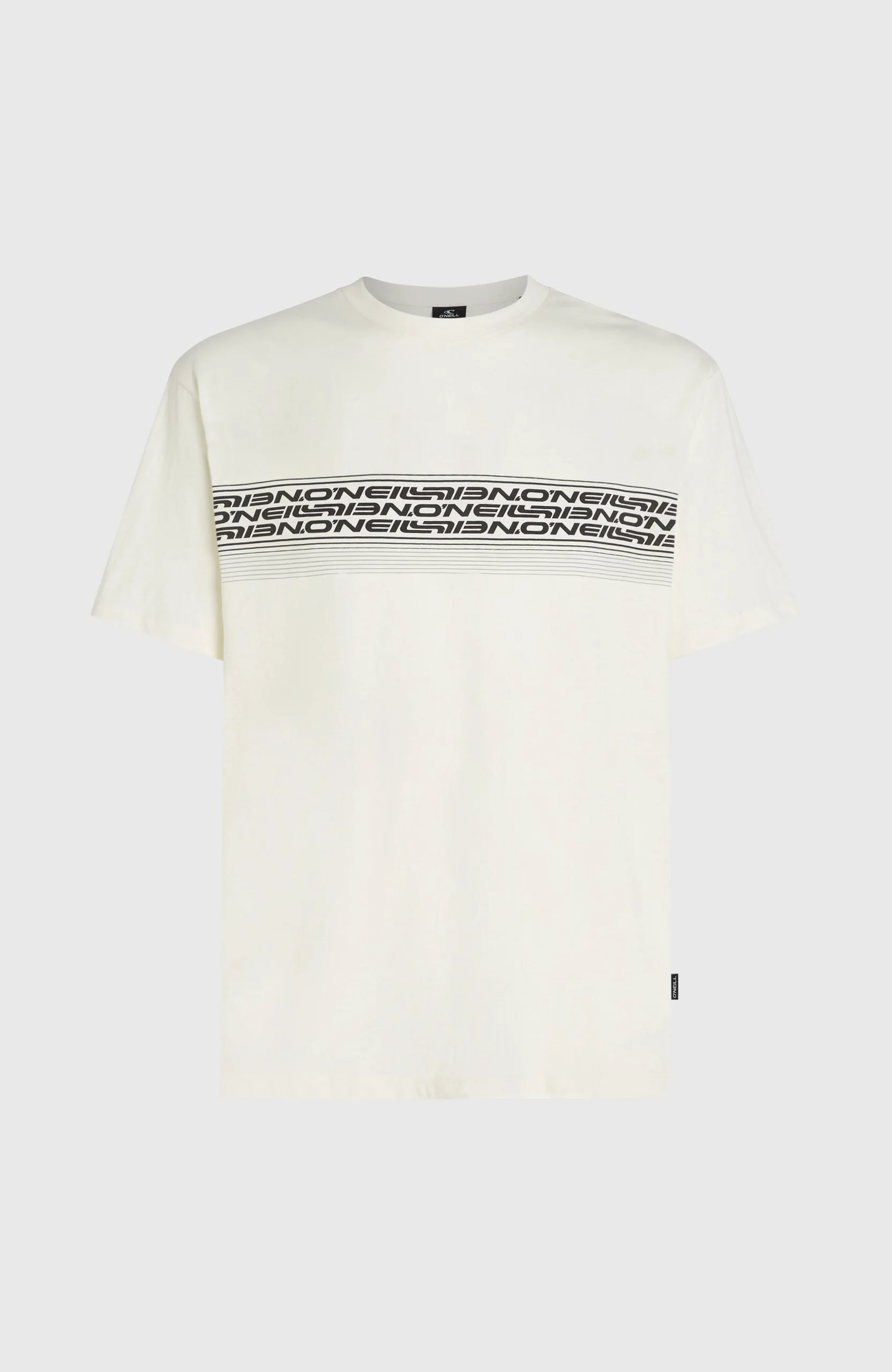O'Neill Logo Stripe T-shirt | Snow White - Afbeelding 6