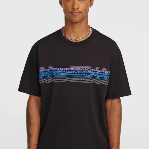 O'Neill Logo Stripe T-shirt | Black Out