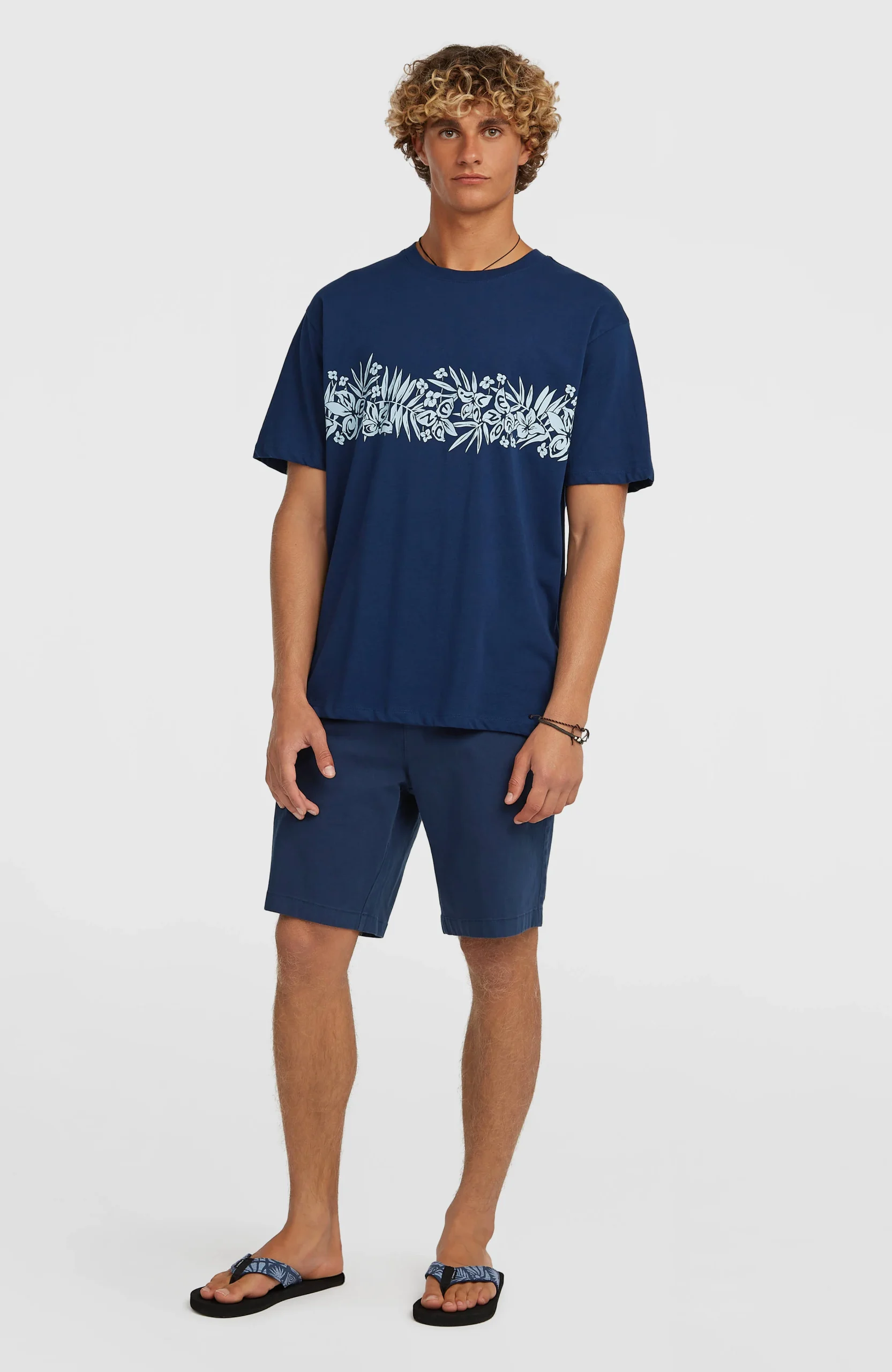 O'Neill Uni Flower T-shirt | English Evening - Afbeelding 7