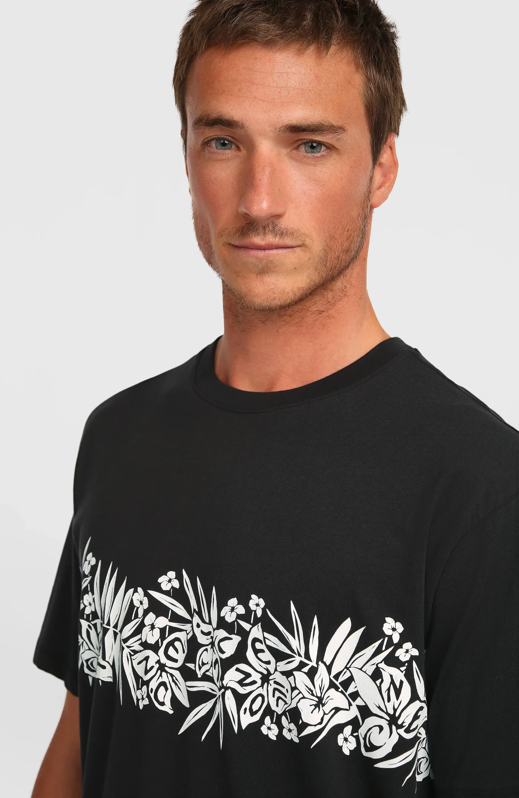 O'Neill Uni Flower T-shirt | Black Out - Afbeelding 4