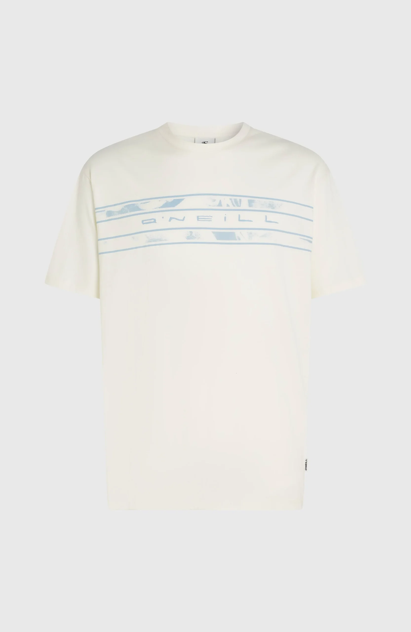 O'Neill Flower Stripe T-shirt | Snow White - Afbeelding 6
