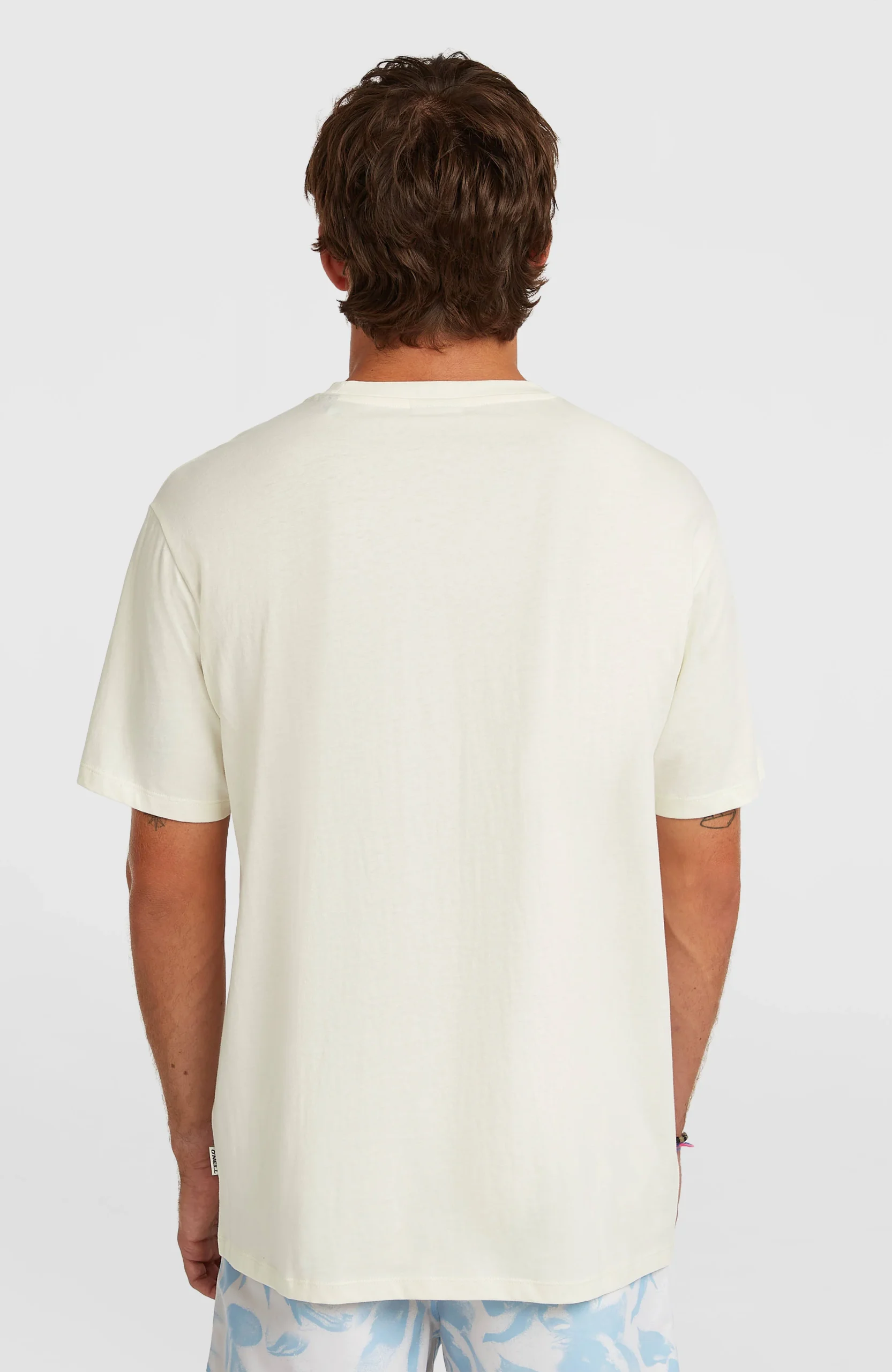 O'Neill Flower Stripe T-shirt | Snow White - Afbeelding 4