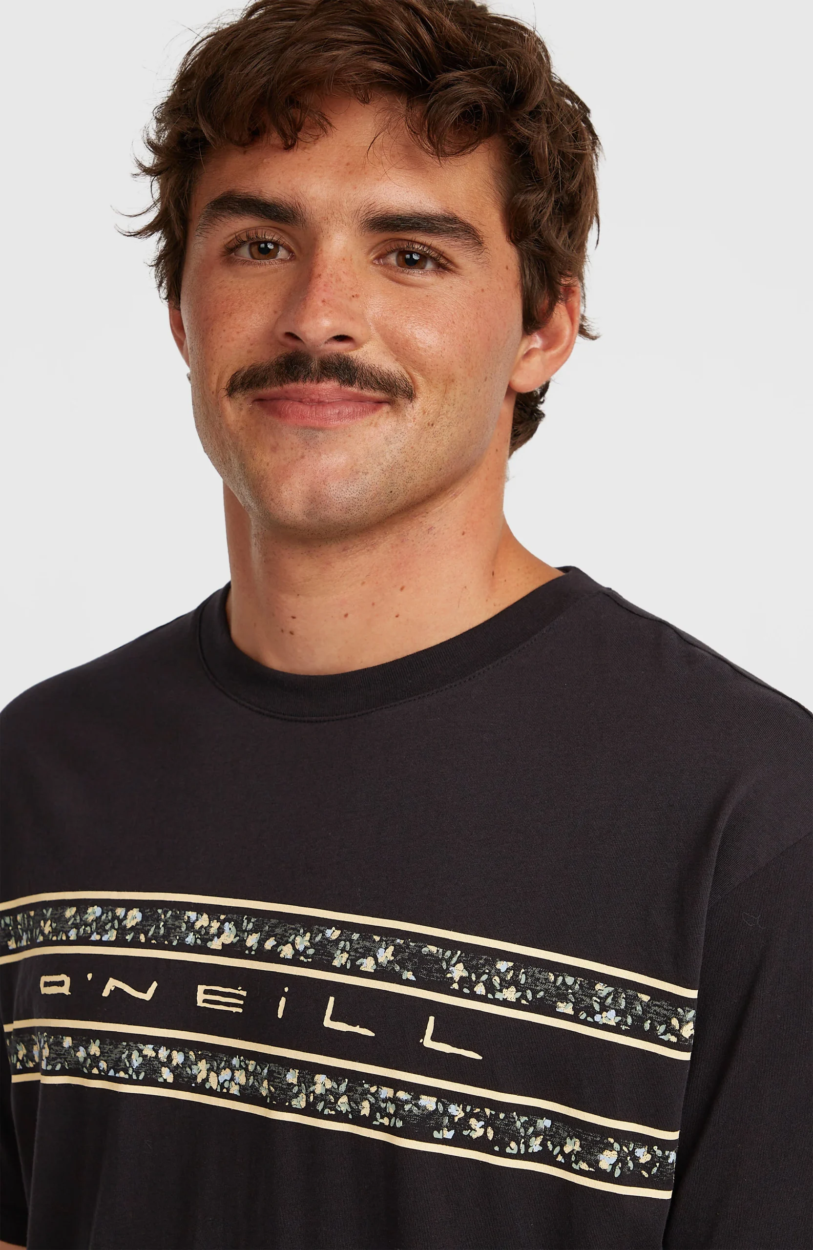 O'Neill Flower Stripe T-shirt | Black Out - Afbeelding 3