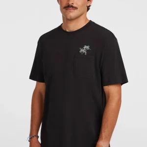 Chest Pocket T-shirt | Black Out