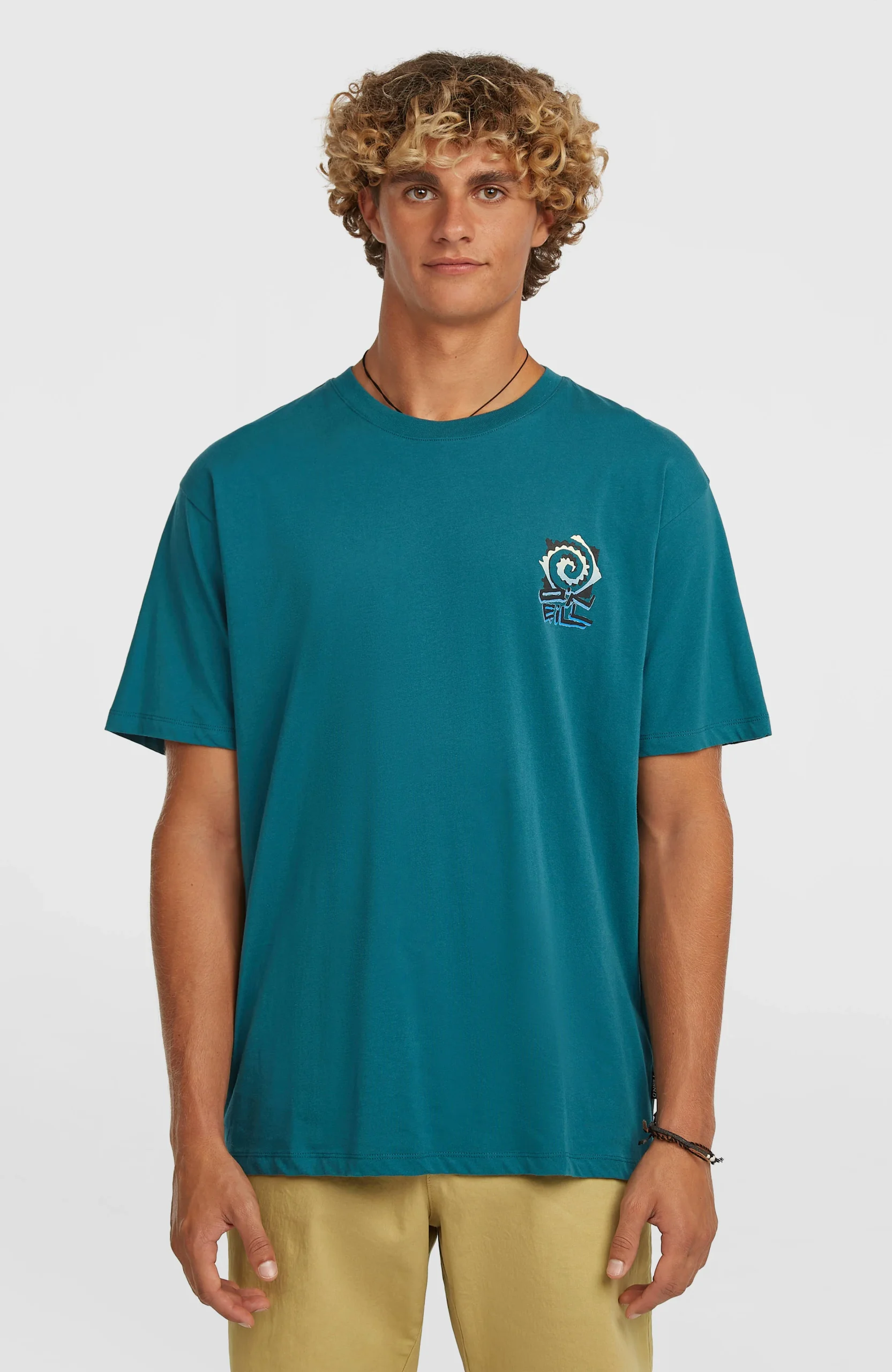 Chest Print T-shirt | Botanical Heat