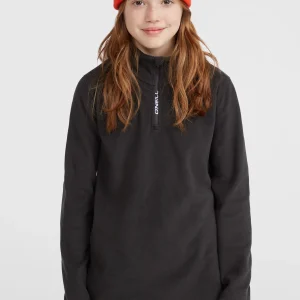 Jack's Polartec® 100 fleecetrui met halve rits | Black Out