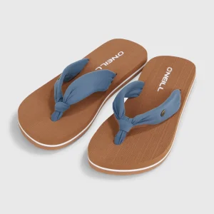 Ditsy Sun slippers | Copen Blue