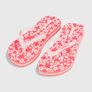 Profile Graphic slippers | Pink Milliflower