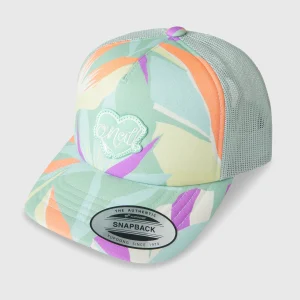O'Neill Summer Camp truckerpet | Green Wmns Tropicana