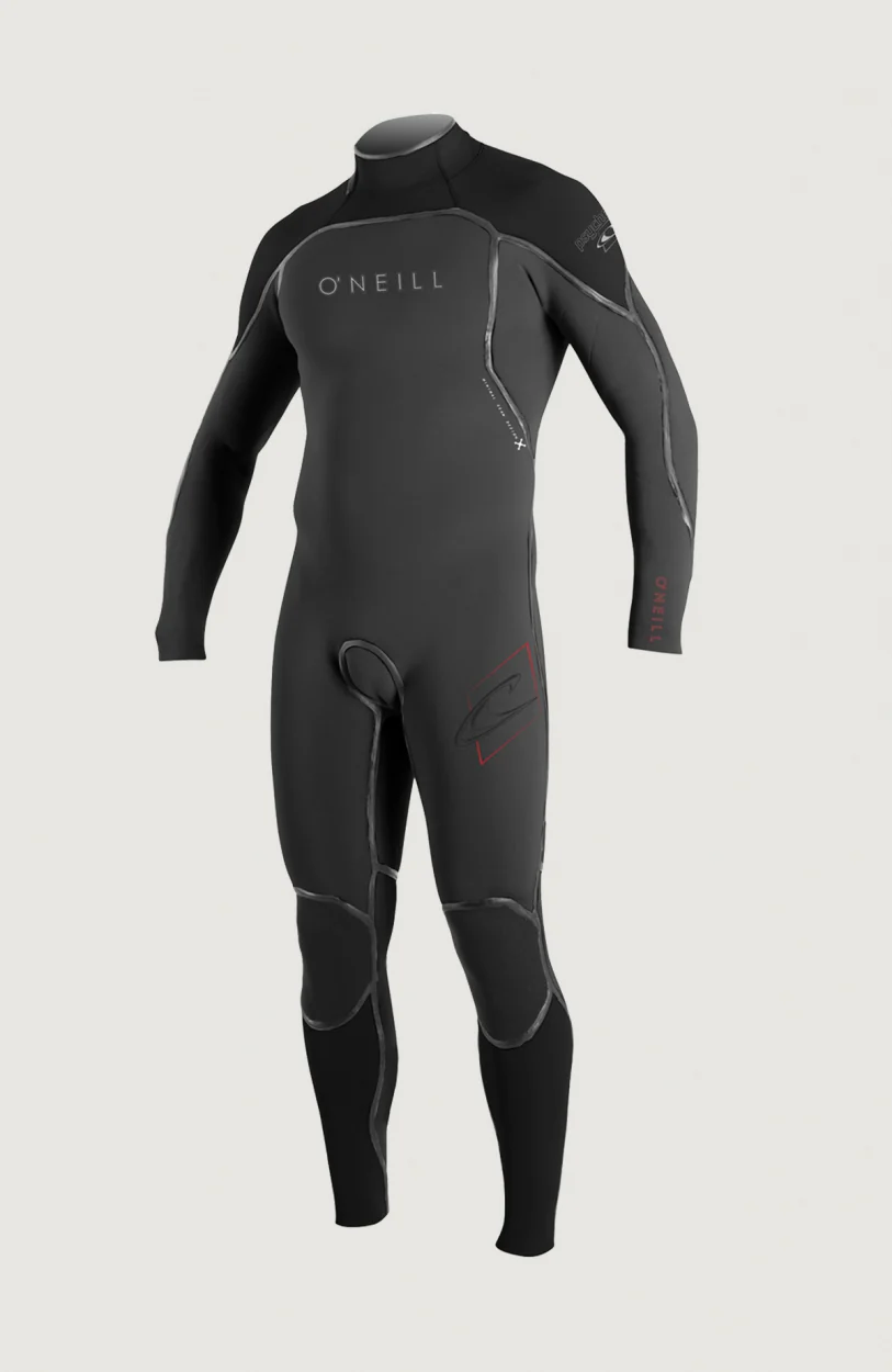 Psycho One Back Zip 3/2mm Full Wetsuit | Grey - Afbeelding 2