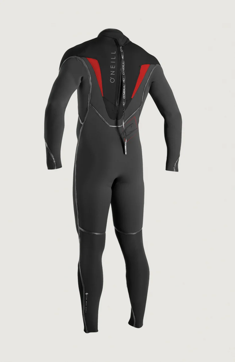 Psycho One Back Zip 3/2mm Full Wetsuit | Grey - Afbeelding 3