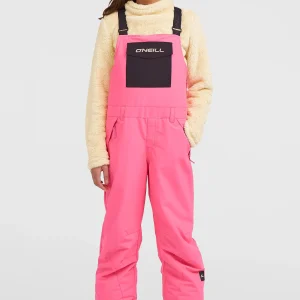 FWC'Cruz Bib wintersportbroek | Skater Pink Colour Block