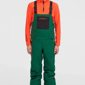 FWC'Cruz Bib wintersportbroek | Emerald Envy Colour Block