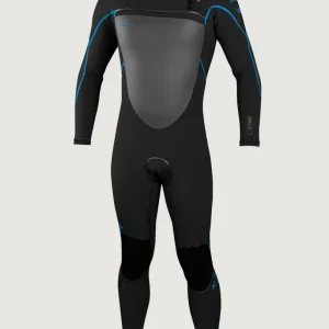 Psycho Freak Chest Zip 3/2mm Full Wetsuit | Black