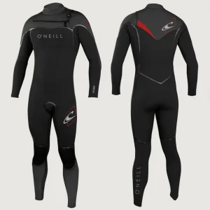 Psycho One Chest Zip 5/4mm Full Wetsuit | Black