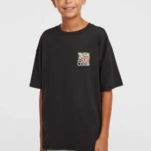 Back Print T-shirt | Black Out