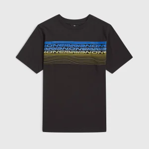 O'Neill Logo Stripe T-shirt | Black Out