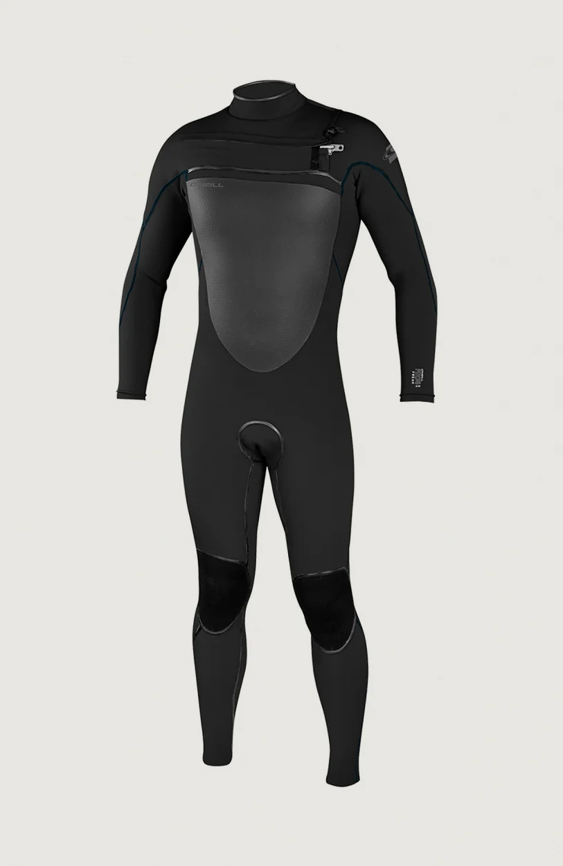 Psycho Freak Chest Zip 3/2mm Full Wetsuit | Black