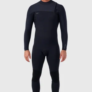 Hyperfreak 4/3mm Comp Zipless Full Wetsuit | BLACK/BLACK