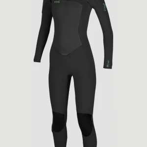 Epic 5/4mm Chest Zip Full Wetsuit | BLACK/BLACK