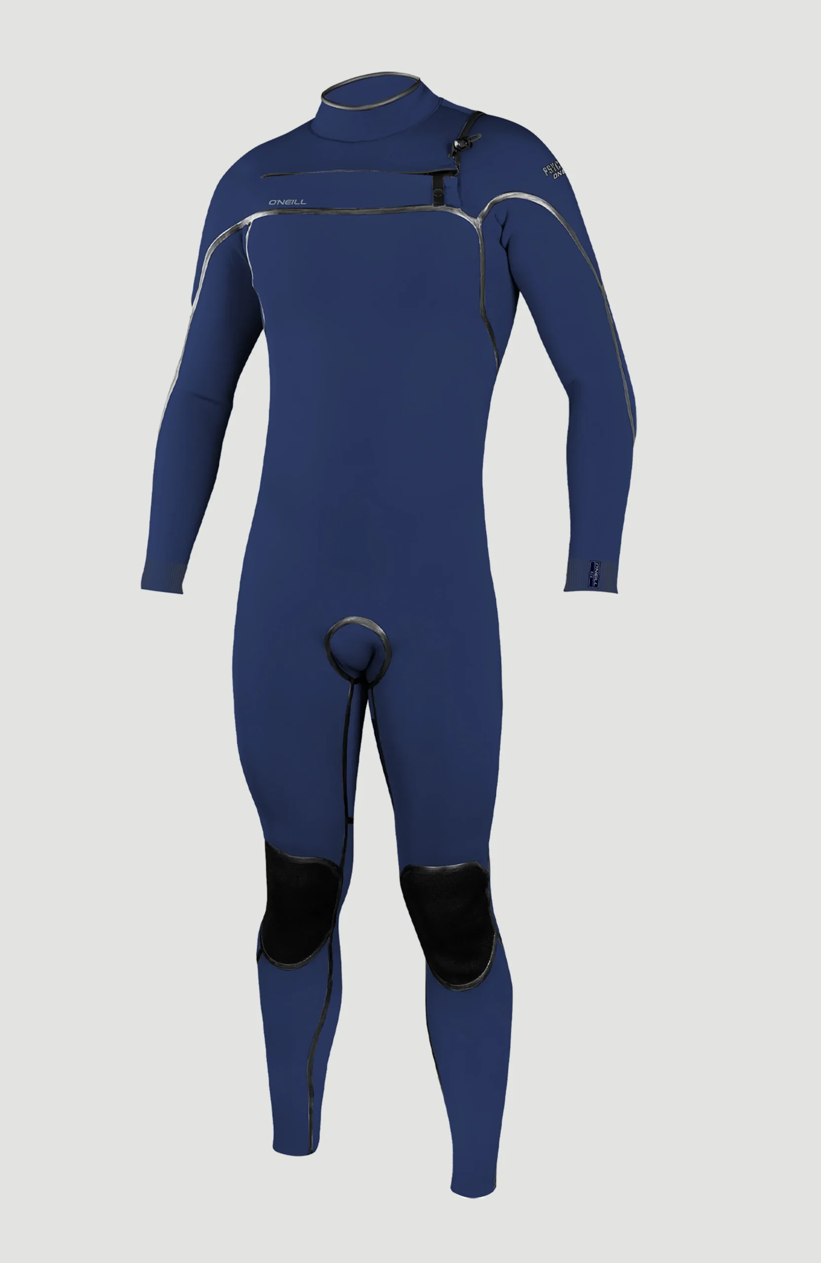 Psycho One 4/3mm Chest Zip Full Wetsuit | NVY/NVY - Afbeelding 2