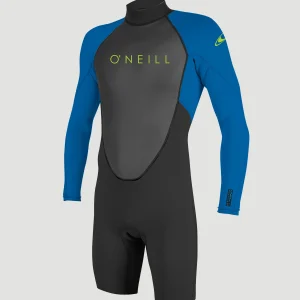 Reactor-2 2mm Back Zip Longsleeve Spring Wetsuit | BLK/OCEAN