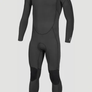 Ninja 4/3 Chest Zip Full Wetsuit | BLACK/BLACK