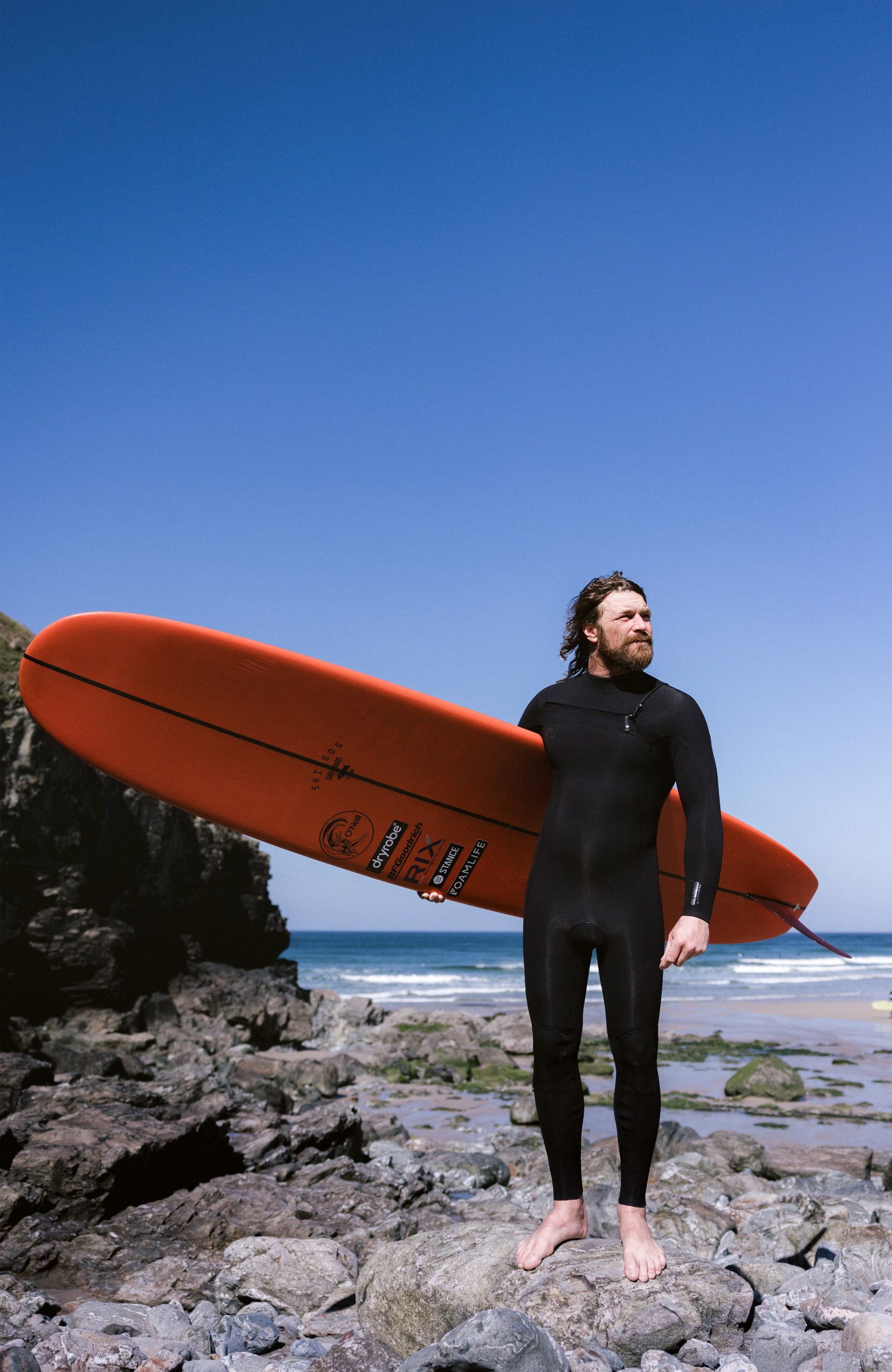 O'Riginals RG8 4/3mm Chest Zip Full Wetsuit | Black - Afbeelding 2