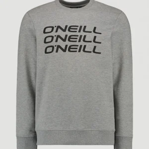 O'Neill Triple Stack Crew Sweatshirt | Silver Melee -A