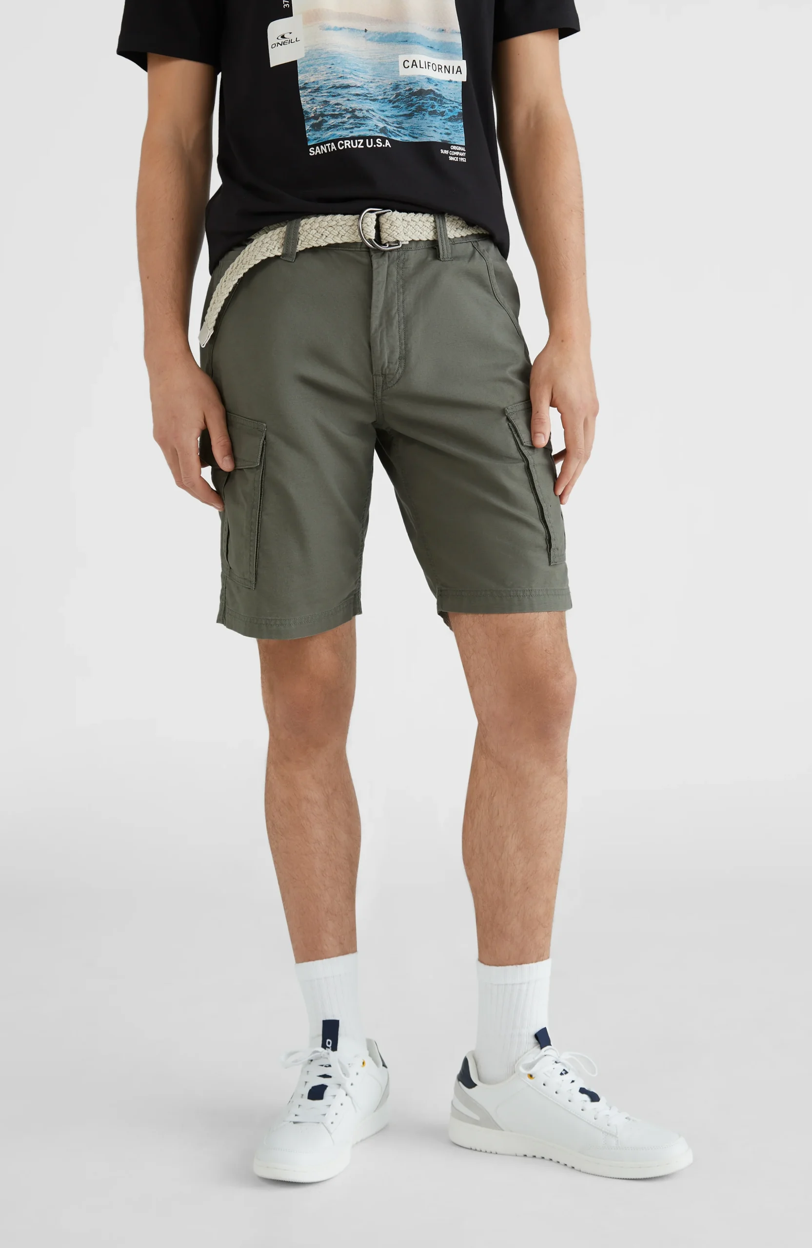 Beach Break Cargo Short | Military Green -A - Afbeelding 4