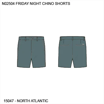 Friday Night Chino Short | North Atlantic - Afbeelding 2