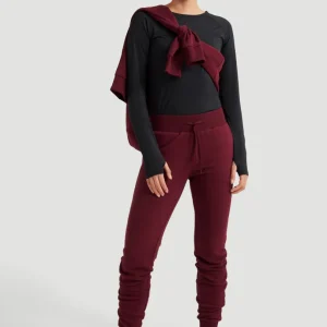 Yoga Slim Joggingbroek | Windsor Wine -A