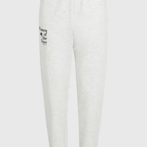 Women of the Wave joggingbroek | White Melange