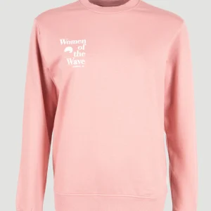 Women of the Wave Crew sweater | Genuine Pink